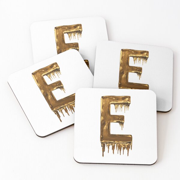 Item preview, Copy of Gold Drip Alphabet Letter E designed and sold by MPowerTeez.