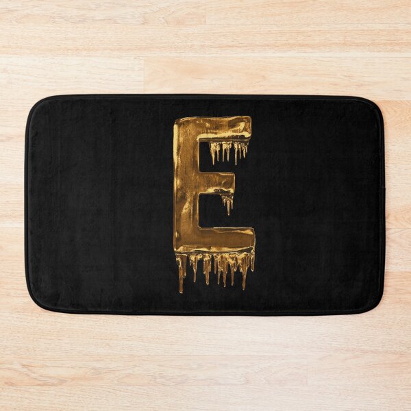 Item preview, Copy of Copy of Gold Drip On Black Alphabet Letter E designed and sold by MPowerTeez.