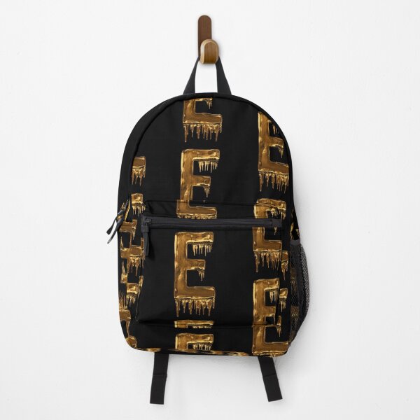 Item preview, Copy of Copy of Gold Drip On Black Alphabet Letter E designed and sold by MPowerTeez.