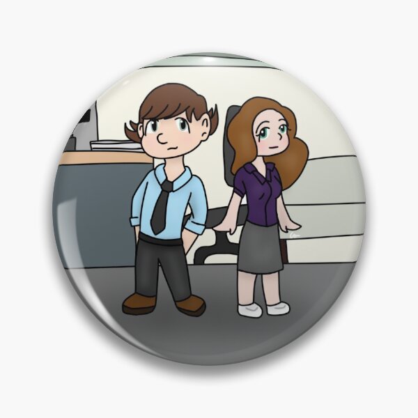 Item preview, Jim and Pam designed and sold by ceolsonart.