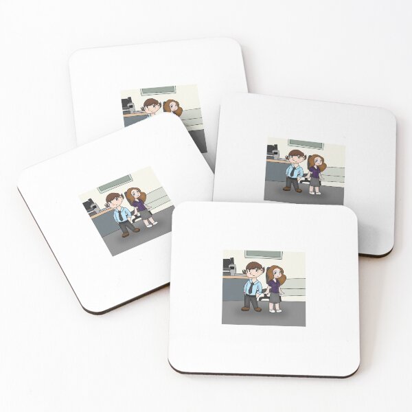 Item preview, Jim and Pam designed and sold by ceolsonart.