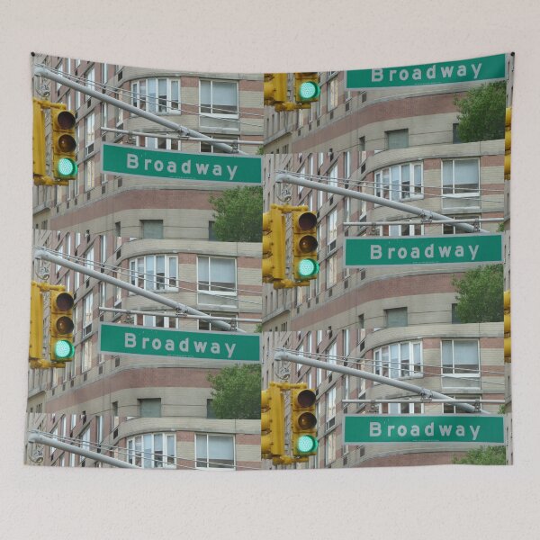 Item preview, Green Light to Broadway, Manhattan, New York, USA designed and sold by DomGDesign.