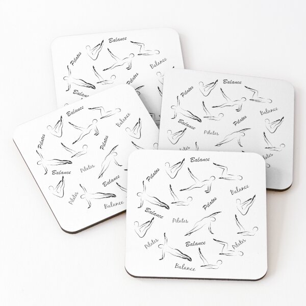 Item preview, Pilates Poses in form of a circle designed and sold by sashica.