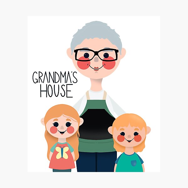 Grandma House Gifts Merchandise Redbubble - grandma what big eyes you have escape evil grandma obby roblox