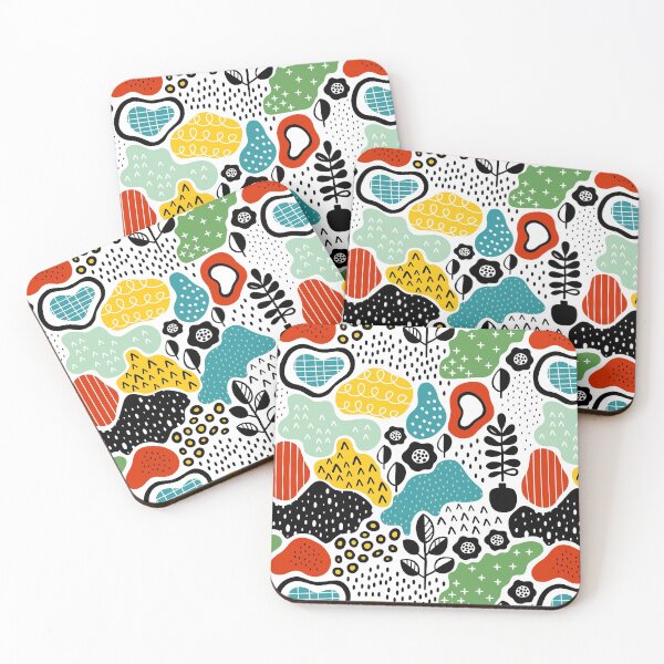 Item preview, Pattern Modern Art Abstract of Nature Trees Plants designed and sold by Artcraft-Ink.