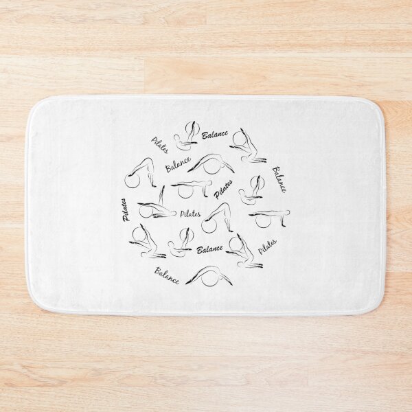 Item preview, Pilates Poses in form of a circle designed and sold by sashica.