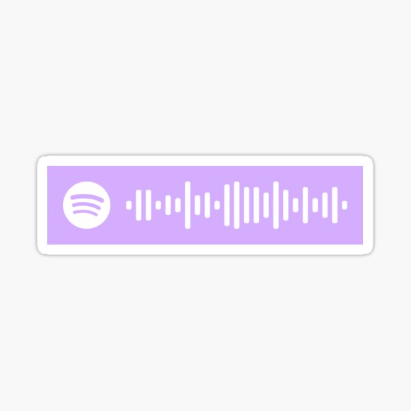 Bts Pied Piper Spotify Code Sticker By Honsool Art Redbubble