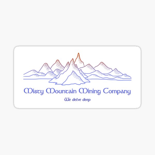 M.M. Mining Company Lt Sticker