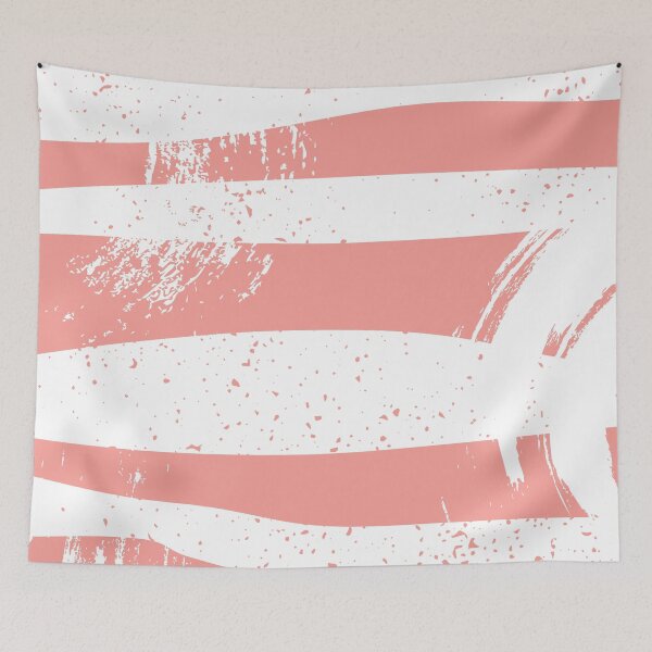 Item preview, Pink Hand Painted Abstract wall painting designed and sold by More than Myriad.