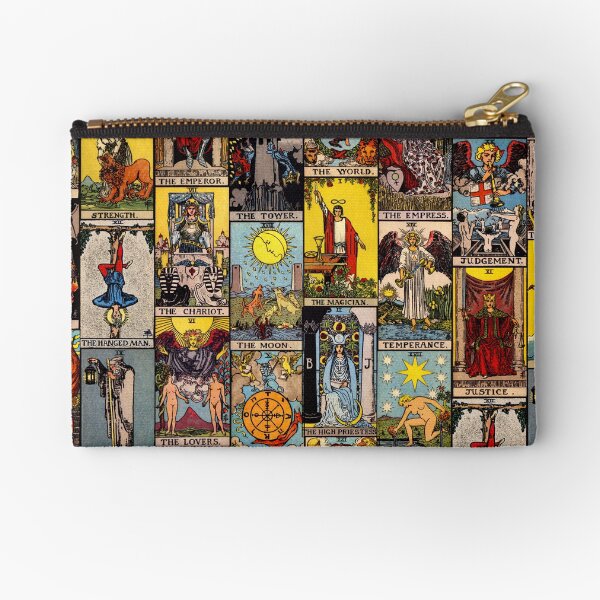 The Major Arcana of Tarot Zipper Pouch