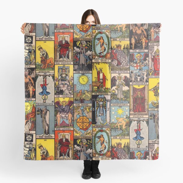 Vista previa del artículo con la obra «Los Arcanos Mayores del Tarot», diseñado y vendido por wildtribe.