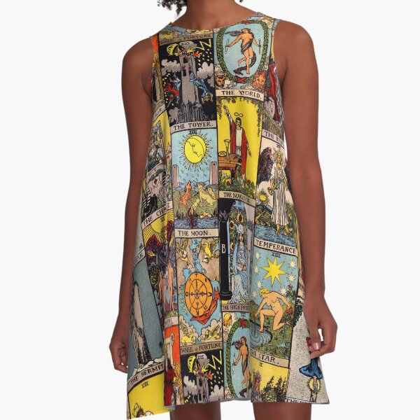 The Major Arcana of Tarot A-Line Dress
