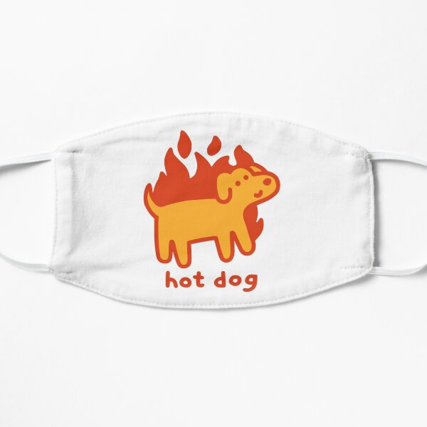 Hot Dog Flat Mask