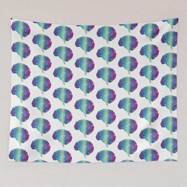 Item preview, Rainbow brain designed and sold by NeuroNotes.