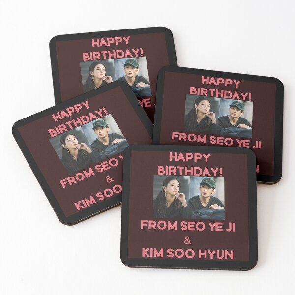 Item preview, Happy Birthday From Seo Ye Ji + Kim Soo Hyun designed and sold by kpopkdramamerch.