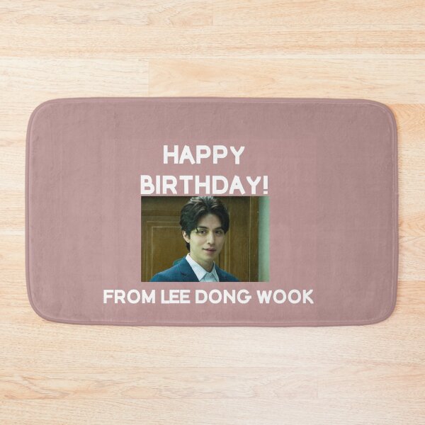 Item preview, Happy Birthday From Lee Dong Wook designed and sold by kpopkdramamerch.