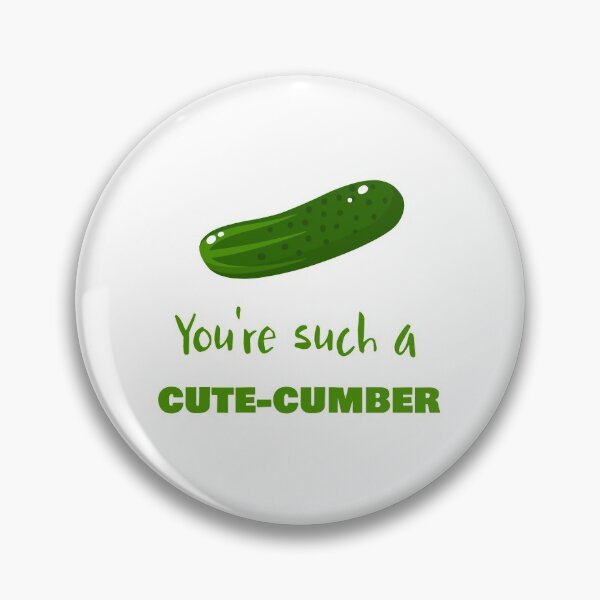 Item preview, You're Such a Cute-Cumber designed and sold by Sweevy Swag.