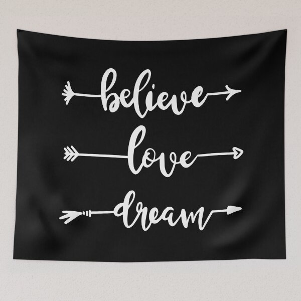 Item preview, Believe, Love, Dream  designed and sold by Easy Breezy.