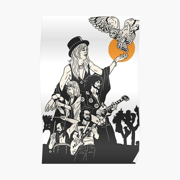 Fleetwood Mac T-shirt Poster