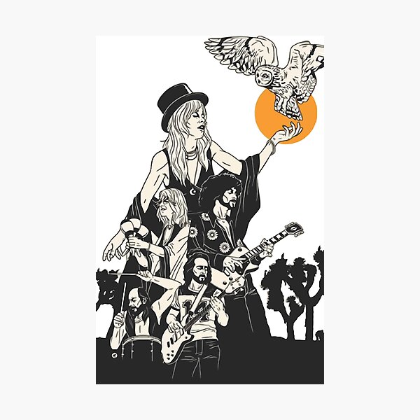 Fleetwood Mac T-shirt Photographic Print