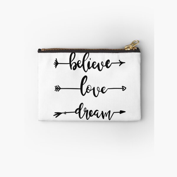Item preview, Believe, Love, Dream - White Background  designed and sold by Easy Breezy.