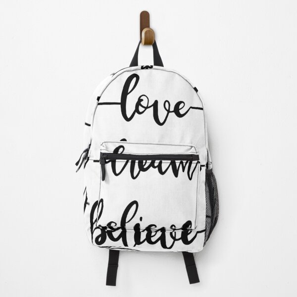 Item preview, Believe, Love, Dream - White Background designed and sold by Easy Breezy.