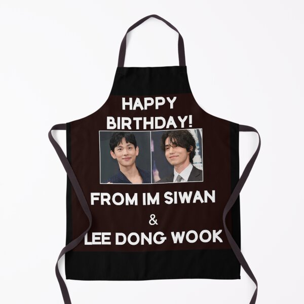 Item preview, Happy Birthday From Im Siwan + Lee Dong Wook designed and sold by kpopkdramamerch.