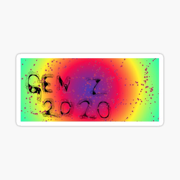 "GEN Z 2020" Sticker by FandomicQueen Redbubble