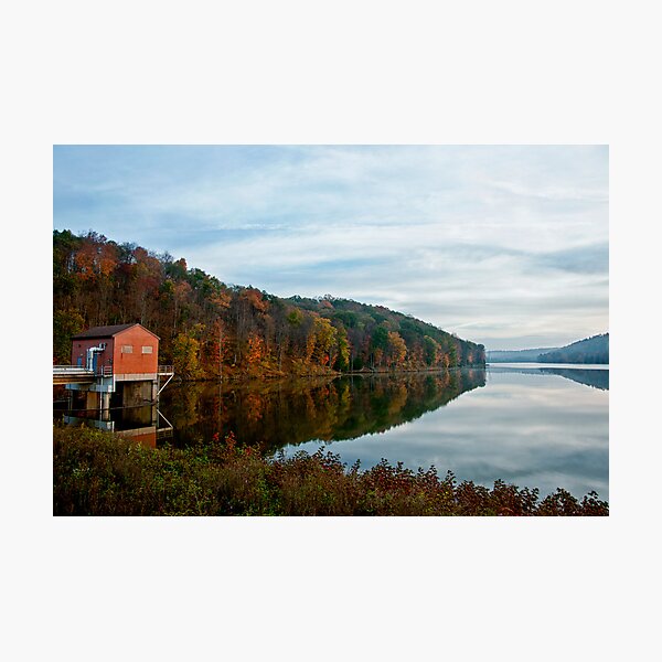 fall fire Photographic Print