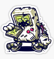 ZomBoy Attacks Sticker