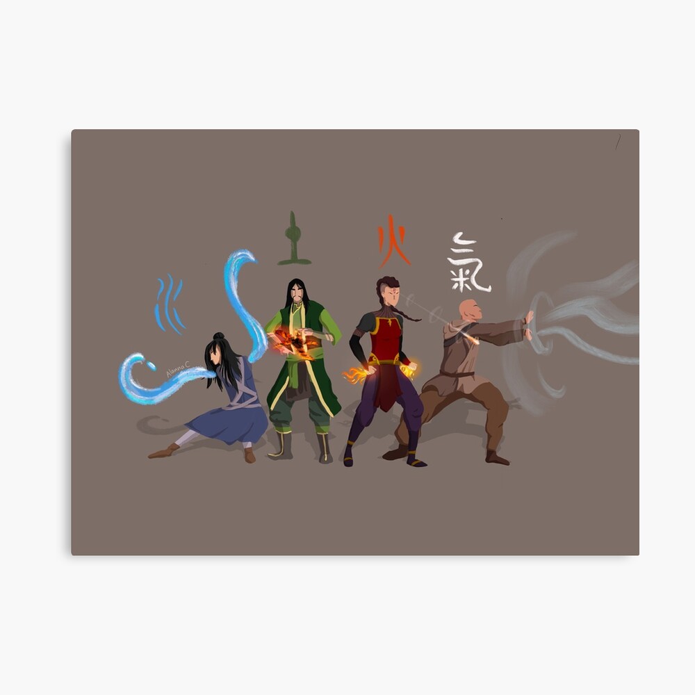 Kunstdruck for Sale mit Der rote Lotus - Legende von Korra von  ArtByAlanna | Redbubble