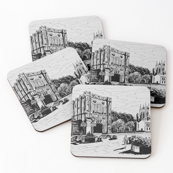 Item preview, Bury St Edmunds Abbey Gate Ink Sketch designed and sold by Tom Crittenden.