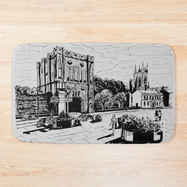 Item preview, Bury St Edmunds Abbey Gate Ink Sketch designed and sold by Tom Crittenden.