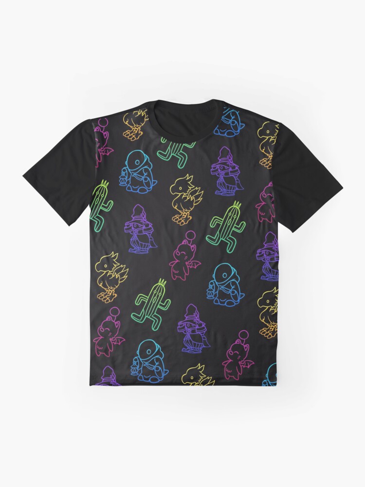 Alternate view of Final Fantasy Outlines Graphic T-Shirt