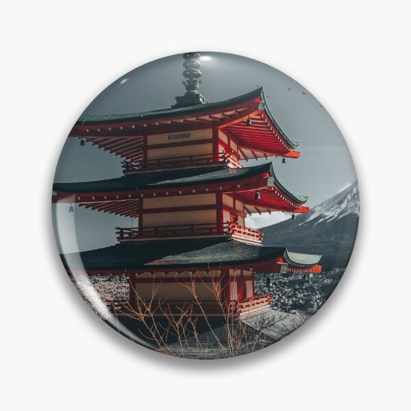 Item preview, Japanese Temple designed and sold by DecorWorthy.