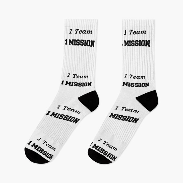 Item preview, 1 Team 1 Mission, Motivational Quote designed and sold by DomGDesign.