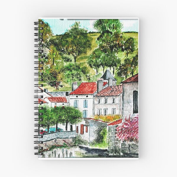 Item preview, Brantome , Perigord Vert France ( Watercolour ) designed and sold by Irene  Burdell.