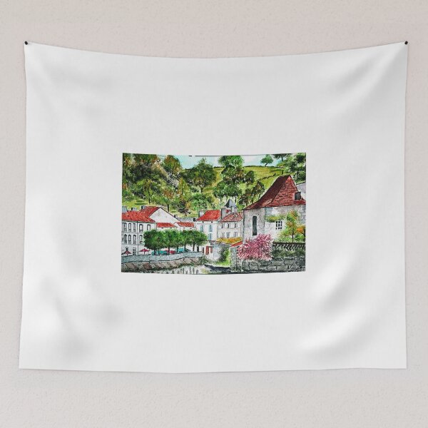 Item preview, Brantome , Perigord Vert France ( Watercolour ) designed and sold by Irene  Burdell.