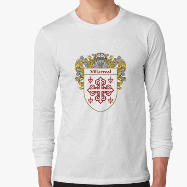 "Villarreal Coat of Arms/Family Crest" T-shirt by ...