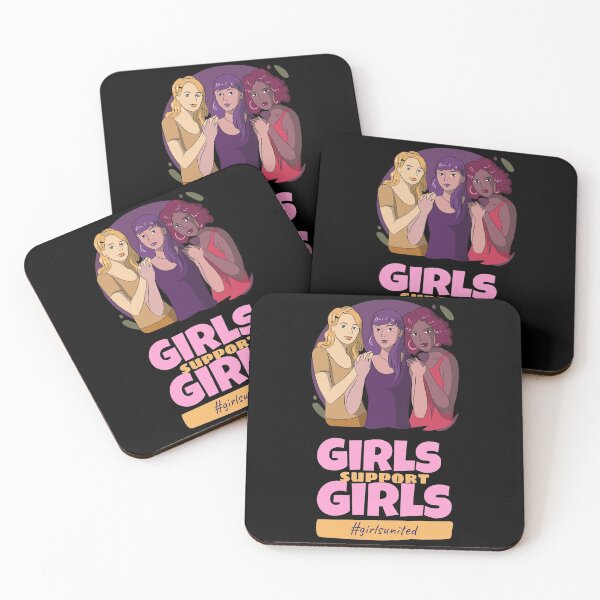 Item preview, Girls Support Girls - Girl Power Feminist Desiggn designed and sold by mum-of-two.