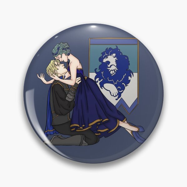 Item preview, Blue Lions Love designed and sold by ErinskyArt.