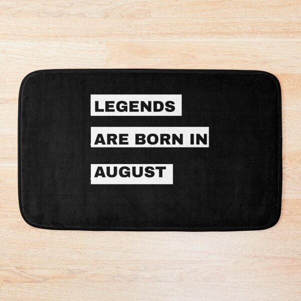 Item preview, Legends Are Born In August designed and sold by RUCZENO.