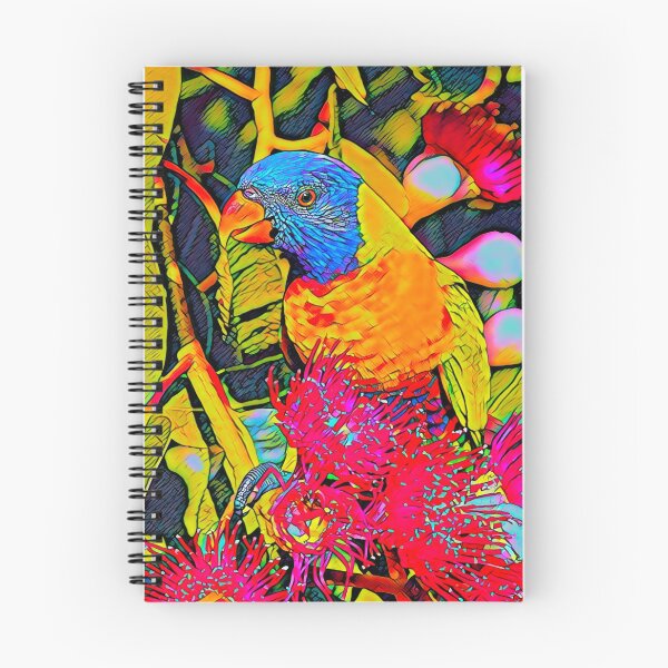 Item preview, Australian Rosella. Beautiful colourful Parrot bird.  designed and sold by NatanDesigns.