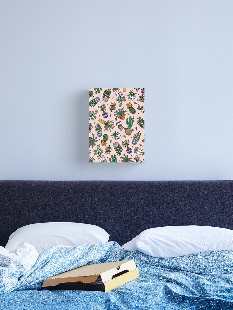 Thumbnail 1 of 3, Canvas Print, House Plants designed and sold by ffunshop.