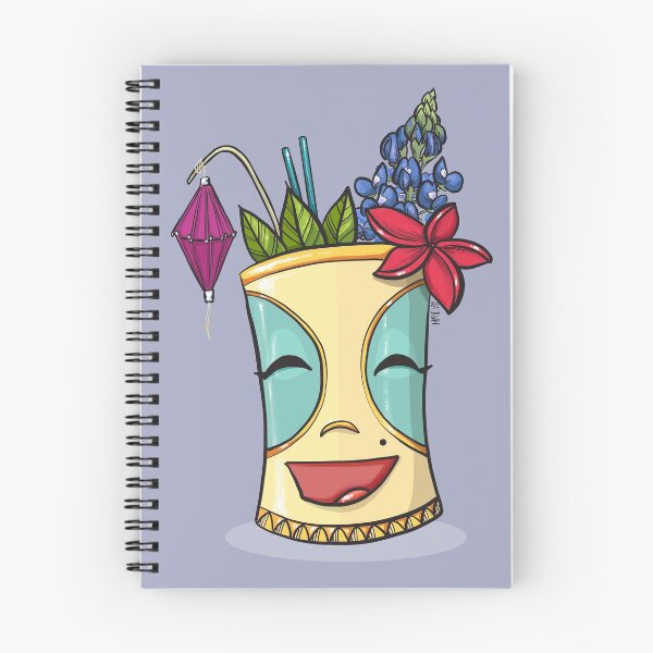 Item preview, Bonnie Tiki Cocktail designed and sold by MakikoMoe.