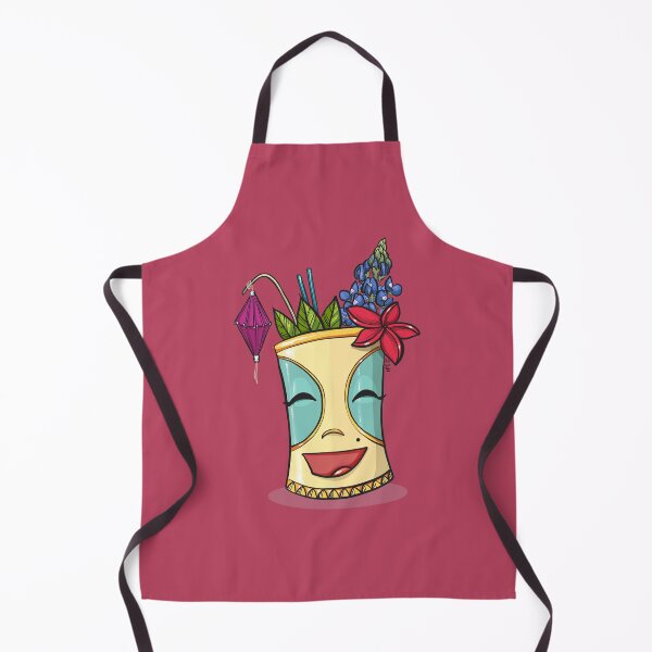 Item preview, Bonnie Tiki Cocktail designed and sold by MakikoMoe.