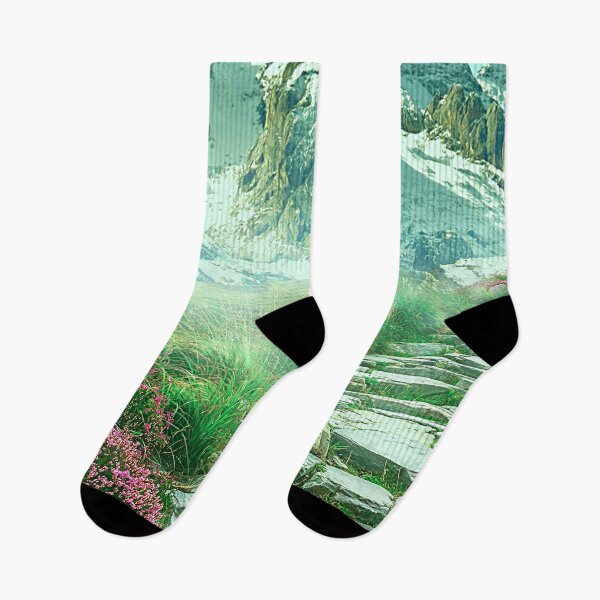 Item preview, Green mountains covered with ice designed and sold by wootee-designer.