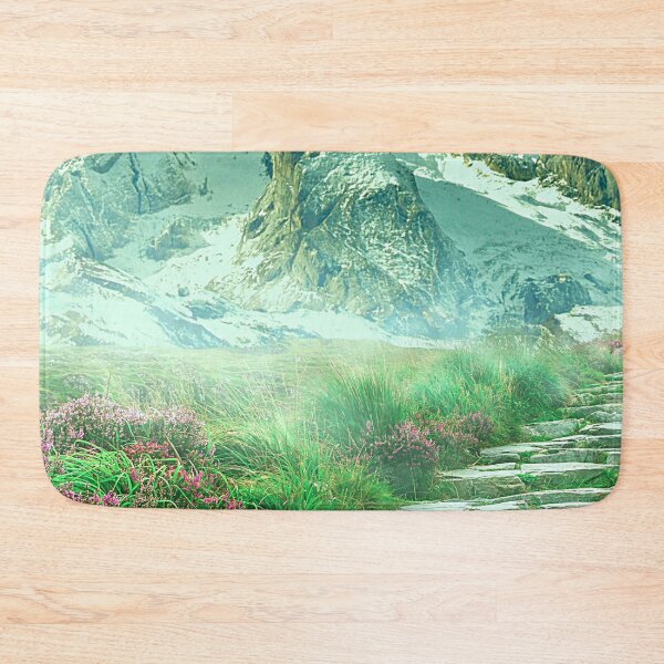 Item preview, Green mountains covered with ice designed and sold by wootee-designer.
