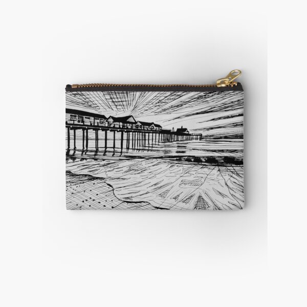 Item preview, Southwold Pier at Sunset Ink Sketch designed and sold by Tom Crittenden.