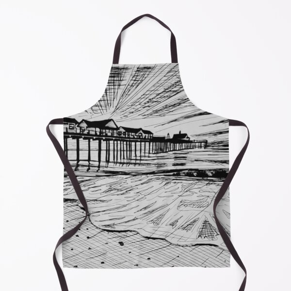Item preview, Southwold Pier at Sunset Ink Sketch designed and sold by Tom Crittenden.